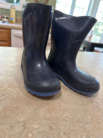 Unknown Navy rain boot 7 (Lil' Kid)