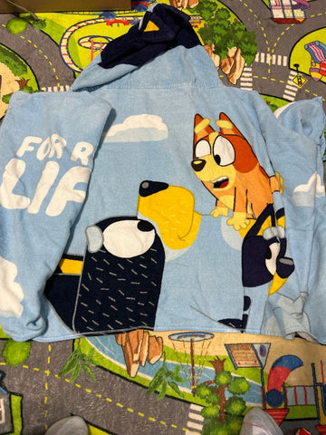Bluey Hooded towel Bathroom