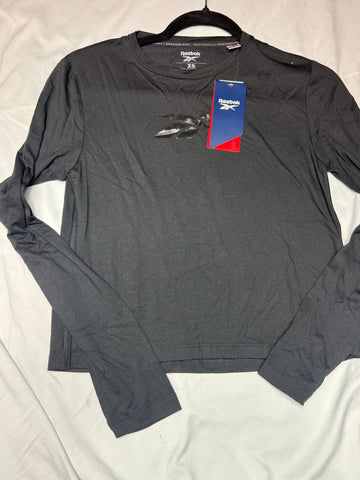 Reebok black fitness long sleeve nwt Women's - XS