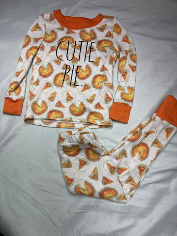 Rae Dunn Cutie Pie PJ set- EUC 3T/3