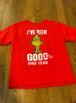 Grinch Red Grinch T-shirt 6T/6X