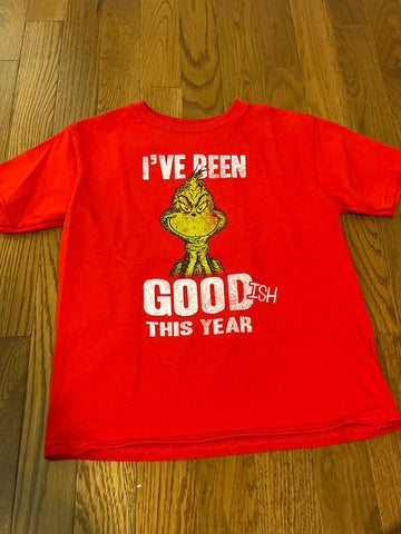 Grinch Red Grinch T-shirt 6T/6X