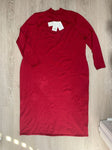 Blue orchid nwt Red sweater dress Women's XL 16