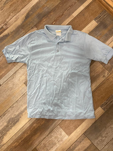 Light blue short sleeve Collar shirt 10