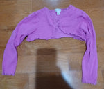 Children's Place sz 5-6 Orchid Shrug crop sweater 5T/5