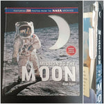Mission to the Moon NASA Archive Photos, back spine damage, corner wear Educational