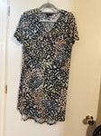 Christian siriano Black white blue brown dress Women's - M