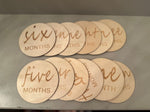 monthly milestone Wooden Miscellaneous
