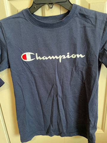 Champion Navy short sleeve shirt 10
