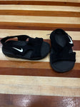 Nike black slip on sandals 5 (Lil' Kid)