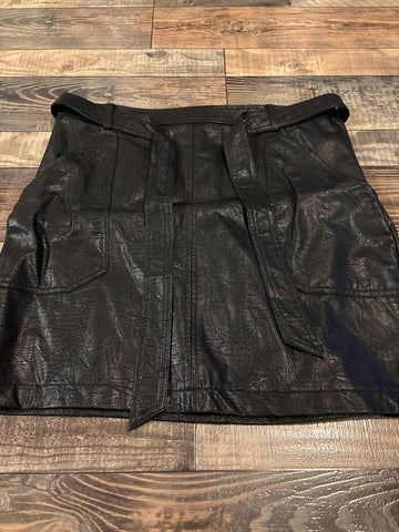 Shinestar Pleather skirt Women's XL 16
