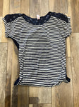 No Boundaries Navy blue stripes, Size 14-16 14