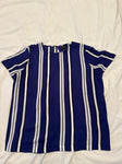Worthington Navy and white strips Women's XL 16