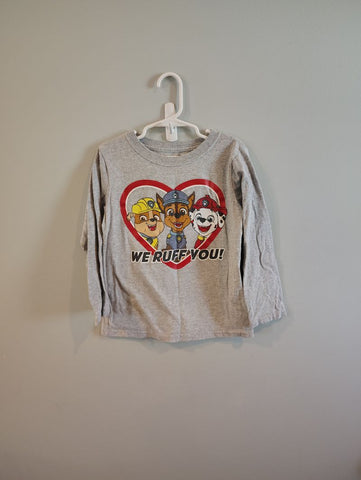 Paw Patrol Paw Patrol gray long sleeve EUC size 7 7