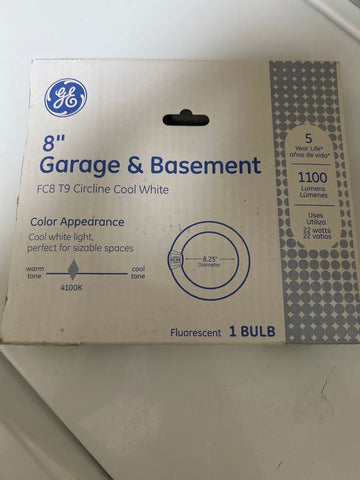 8 in circle lightbulb new  Lamp