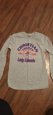 Christian county tshirt CCHS T-shirt, size small Women's - S
