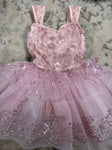 Wessmen Pink tutus glitter recital dress 5T/5