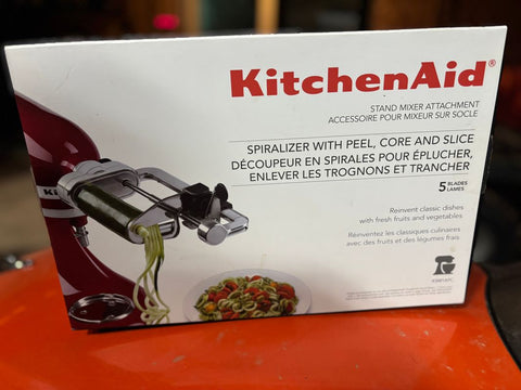 Kitchen aid Spiralizer and peel - NEW IN BOX Kitchen