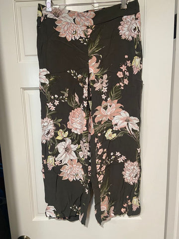 Loft Green flows pants size small Women's 6