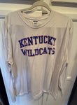 Jerzees Ky Wildcats white tshirt Women's XXL 18