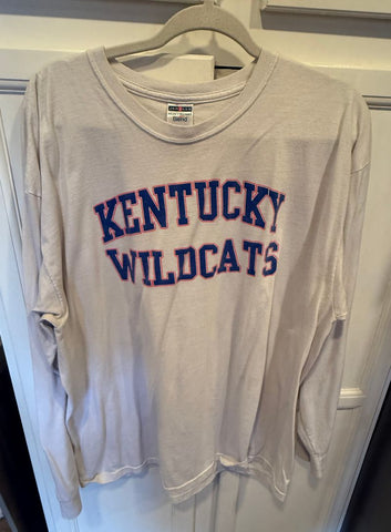 Jerzees Ky Wildcats white tshirt Women's XXL 18