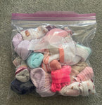 Miscellaneous Misc toddler girl socks. Approximately 20 pairs. Good condition Socks