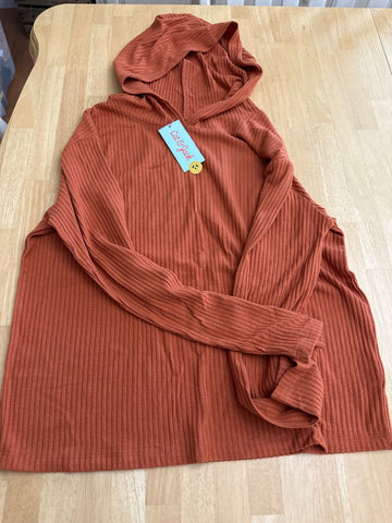 Cat & Jack Rust hooded tunic 14