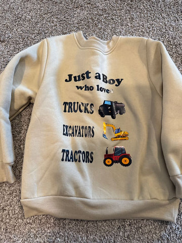 Trucks sweatshirt  3T/3