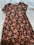 LulaRoe Mauve floral Carly dress Women's - S