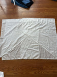 Unk set 1 4 pc sheer white curtain set 35 long 3 wide Decor