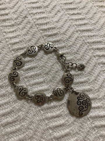 Brighton Silver bracelet, needs cleaning Jewelry