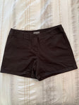 Ann Taylor Signature Fit dark brown shorts Women's 10