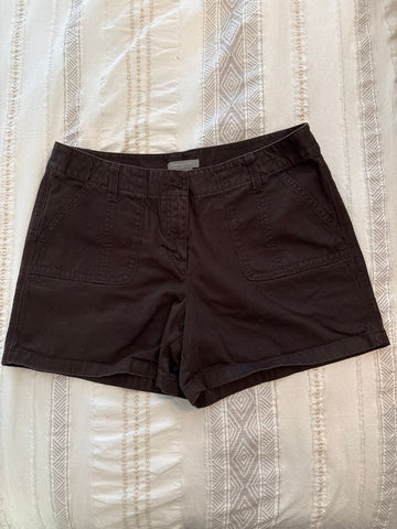 Ann Taylor Signature Fit dark brown shorts Women's 10