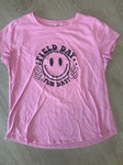 Pink field day shirt Sz 14/16 14