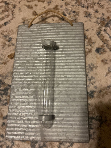 Silver stem vase  Decor