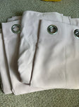 Unknown Pink blackout curtains - window length 2 pack Decor