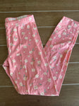 Wonder Nation Pink floral leggings 10