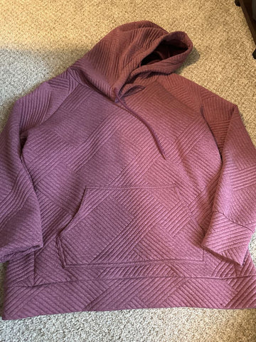 Green tea Purple hoodie some pilling Women's - M