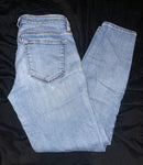Loft Skinny w high waist- size 27 Faded off- EUC Women's 4
