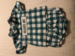 TSB The Smocked Bear Mamas Boy Bubble Set VGUC light pilling 12 Months