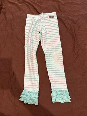 Matilda jane Blue stripe pants 10