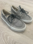 Old Navy Gray boat shoes 12 (Lil' Kid)