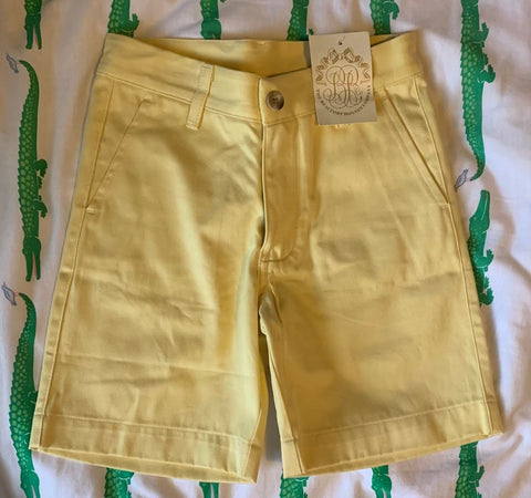 TBBC Yellow shorts still with tag 6T/6X