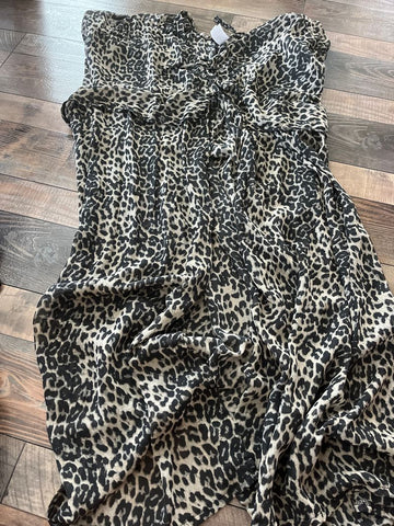 Leopard Duster/cardigan Women's - S