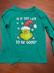 The grinch Too late to be good 8