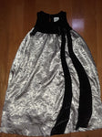 Black Velvet & Silver Runs Small - approx sz 7 12