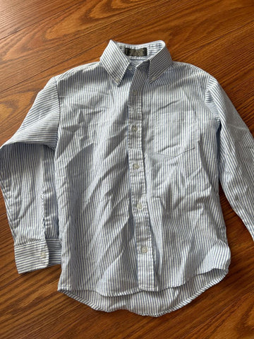 Arrow Blue and white striped button down 8
