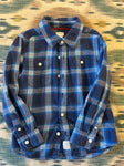 Carters Flannel button down 6T/6X