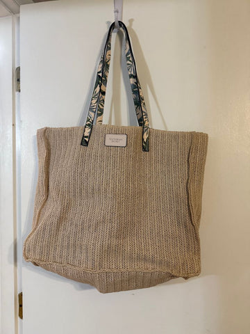Victoria secret Straw tote Bag
