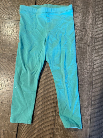 Cat&Jack Green sparkle pants 2T
